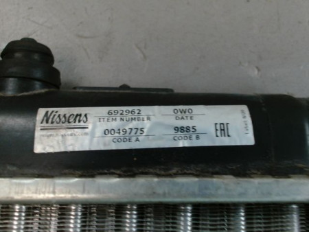 RADIATEUR PEUGEOT 206