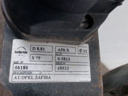 ATTELAGE OPEL ZAFIRA