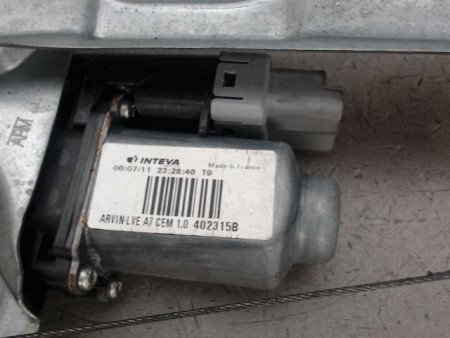 MECANISME LEVE-GLACE AVANT GAUCHE PEUGEOT 207