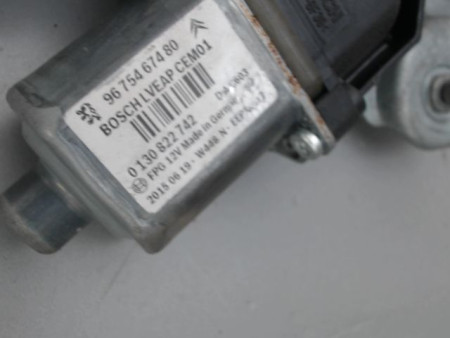MECANISME LEVE-GLACE AVANT GAUCHE PEUGEOT 308
