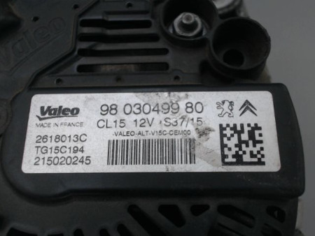 ALTERNATEUR CITROEN C4 AIRCR.