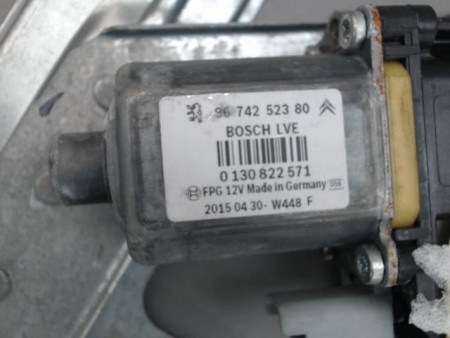 MECANISME LEVE-GLACE AVANT DROIT PEUGEOT 208