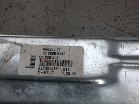MECANISME LEVE-GLACE AVANT GAUCHE PEUGEOT 208
