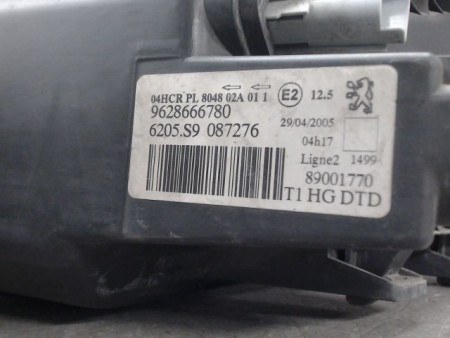 PHARE DROIT PEUGEOT 206