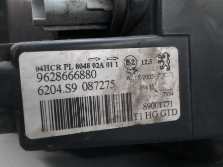 PHARE GAUCHE PEUGEOT 206