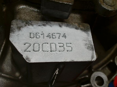 BOITE A VITESSE MECANIQUE PEUGEOT 206 1.6 16V