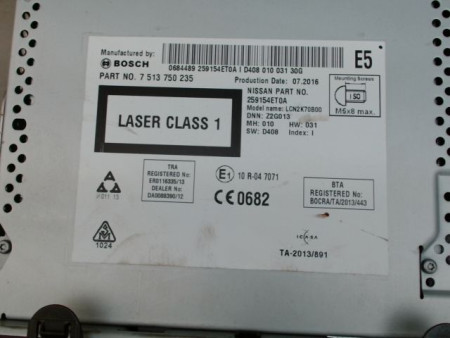 AUTORADIO NISSAN X-TRAIL