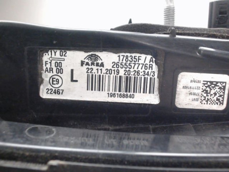FEU ARRIERE INTERIEUR GAUCHE RENAULT CLIO