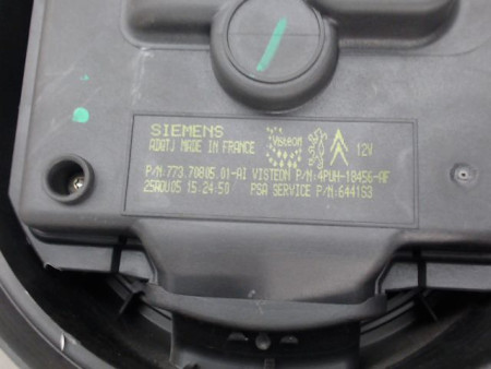 MOTEUR VENTILATEUR CHAUFFAGE PEUGEOT 407