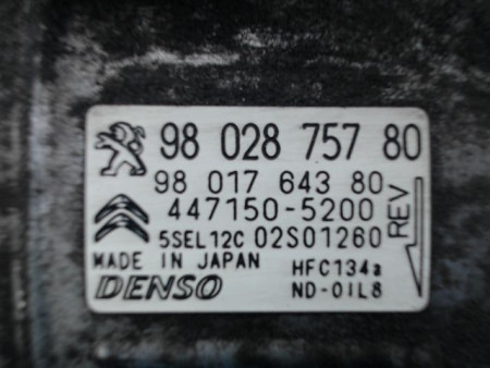 COMPRESSEUR AIR CONDITIONNE CITROEN C4