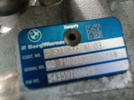 MOTEUR DIESEL B.M.W. SERIE 1 114 d