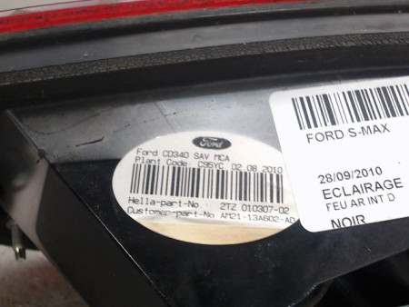 FEU ARRIERE INTERIEUR DROIT FORD S-MAX