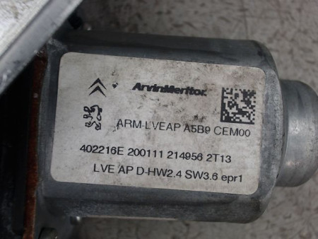 MECANISME LEVE-GLACE AVANT DROIT CITROEN C3