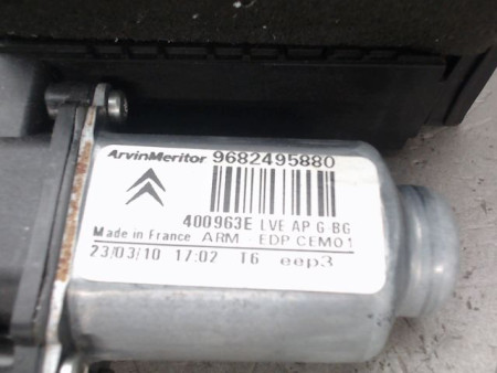 MECANISME LEVE-GLACE AVANT GAUCHE CITROEN C4