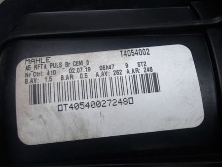 MOTEUR VENTILATEUR CHAUFFAGE CITROEN C4 CACTUS