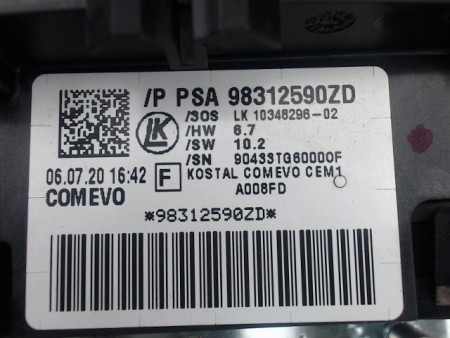 BLOC COMMODOS CITROEN C3