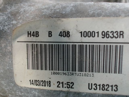 MOTEUR ESSENCE RENAULT CLIO 0.9 TCe 90