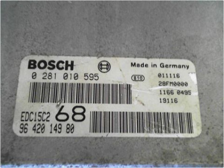 CALCULATEUR MOTEUR CITROEN XSARA PICASSO 2001