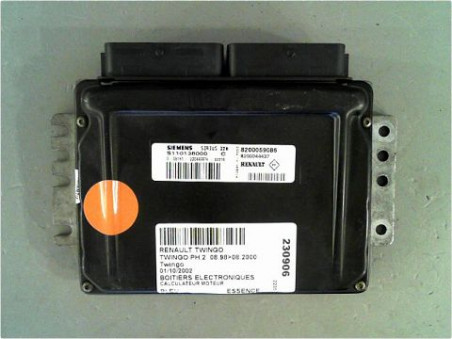 CALCULATEUR MOTEUR RENAULT TWINGO 2002