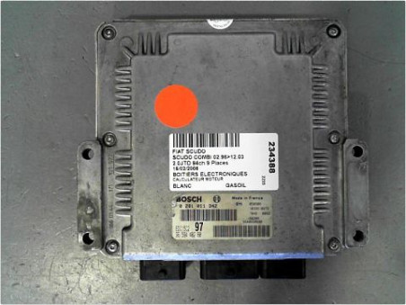 CALCULATEUR MOTEUR FIAT SCUDO 2006
