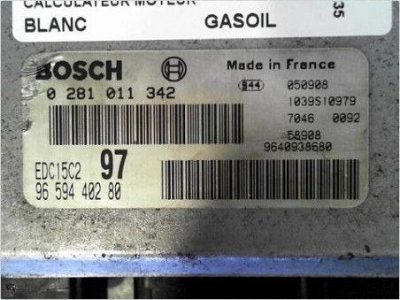 CALCULATEUR MOTEUR FIAT SCUDO 2006