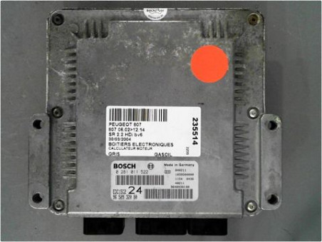 CALCULATEUR MOTEUR PEUGEOT 807 2004