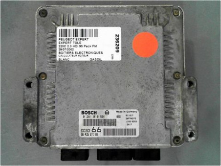 CALCULATEUR MOTEUR PEUGEOT EXPERT 2002