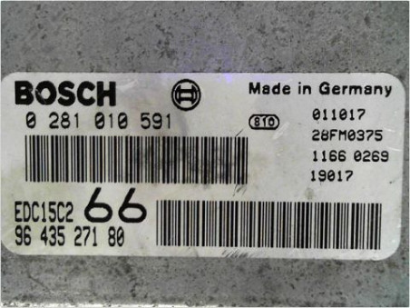 CALCULATEUR MOTEUR PEUGEOT EXPERT 2002