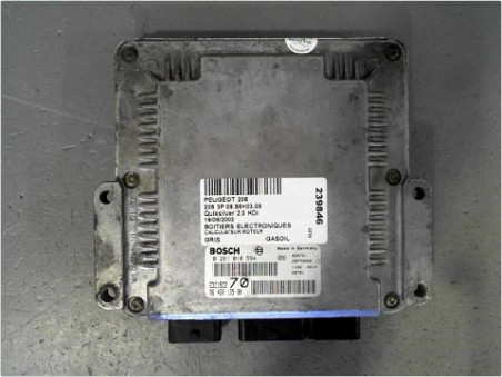 CALCULATEUR MOTEUR PEUGEOT 206 2002