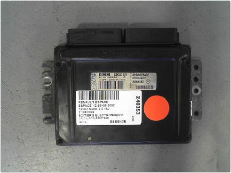 CALCULATEUR MOTEUR RENAULT ESPACE 2002