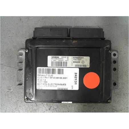 CALCULATEUR MOTEUR RENAULT CLIO 1999