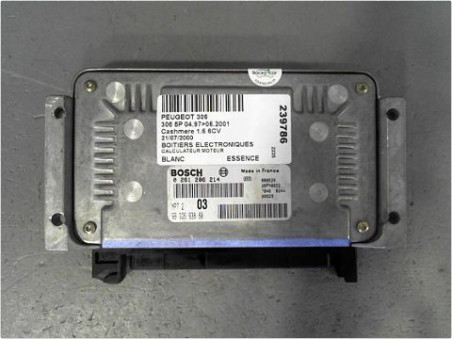 CALCULATEUR MOTEUR PEUGEOT 306 2000