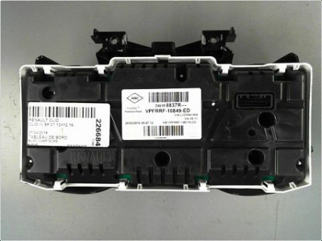 BLOC COMPTEURS RENAULT CLIO 2016