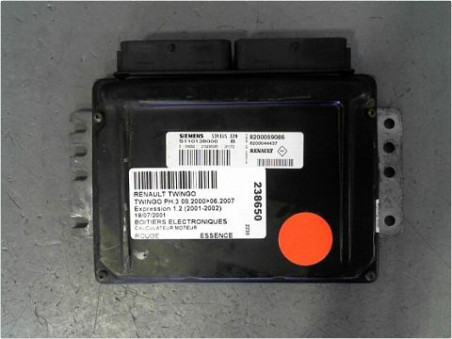 CALCULATEUR MOTEUR RENAULT TWINGO 2001