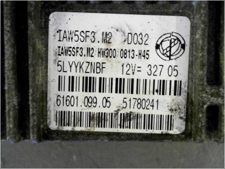 CALCULATEUR MOTEUR FIAT GRANDE PUNTO 2006