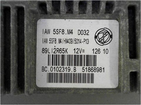 CALCULATEUR MOTEUR FIAT PANDA 2010