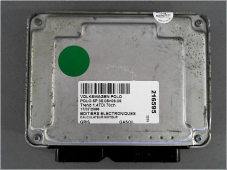 CALCULATEUR MOTEUR VOLKSWAGEN POLO 2006