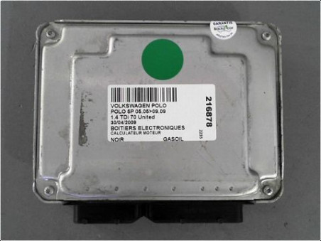 CALCULATEUR MOTEUR VOLKSWAGEN POLO 2009