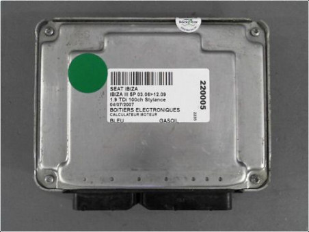 CALCULATEUR MOTEUR SEAT IBIZA 2007