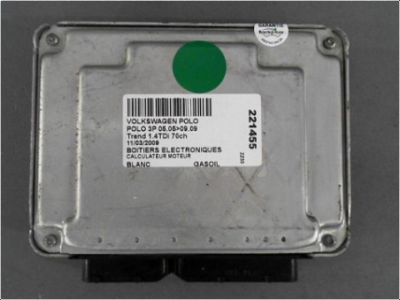 CALCULATEUR MOTEUR VOLKSWAGEN POLO 2009
