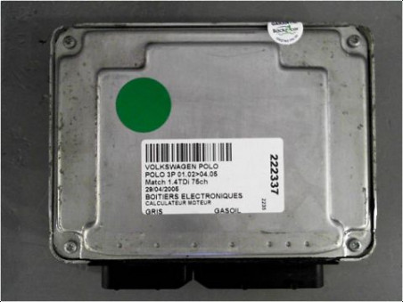 CALCULATEUR MOTEUR VOLKSWAGEN POLO 2005