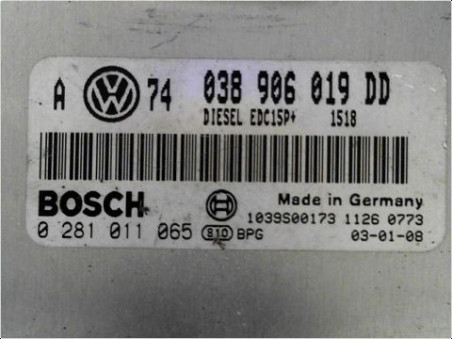 CALCULATEUR MOTEUR VOLKSWAGEN GOLF 2003