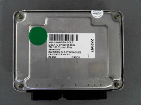 CALCULATEUR MOTEUR VOLKSWAGEN GOLF 2003