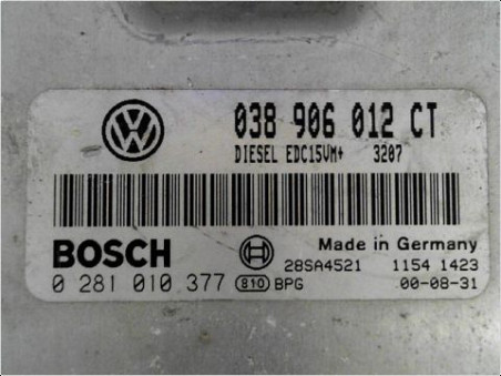 CALCULATEUR MOTEUR VOLKSWAGEN POLO 2000