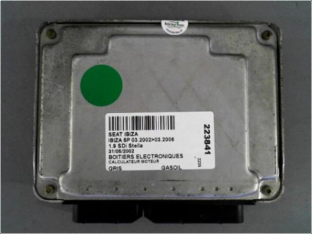CALCULATEUR MOTEUR SEAT IBIZA 2002