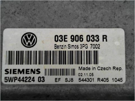 CALCULATEUR MOTEUR VOLKSWAGEN POLO 2006