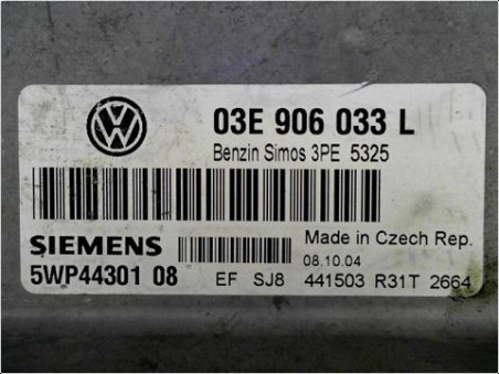 CALCULATEUR MOTEUR VOLKSWAGEN POLO 2001
