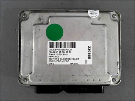 CALCULATEUR MOTEUR VOLKSWAGEN POLO 2007