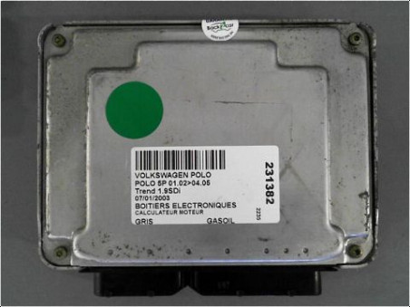 CALCULATEUR MOTEUR VOLKSWAGEN POLO 2003