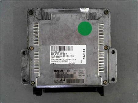 CALCULATEUR MOTEUR PEUGEOT 206 2001